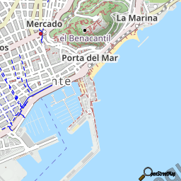 Mapa del código postal