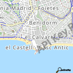 Mapa del código postal