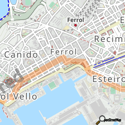 Mapa del código postal