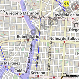 Mapa del código postal