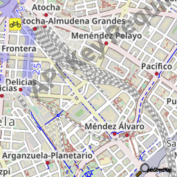 Mapa del código postal