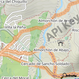 Mapa del código postal