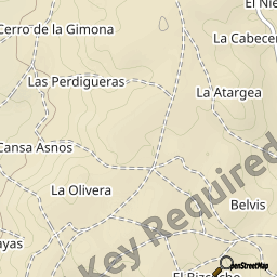 Mapa del código postal