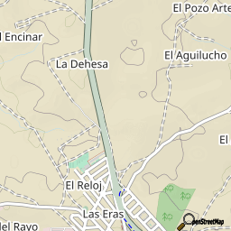 Mapa del código postal