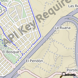 Mapa del código postal