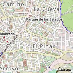 Mapa del código postal