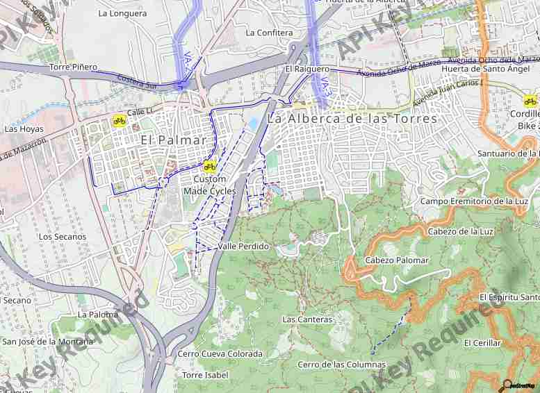 Mapa del código postal