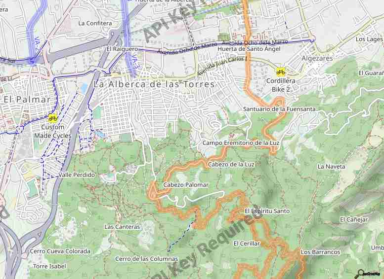Mapa del código postal