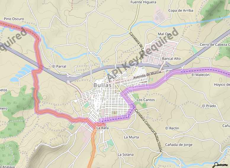 Mapa del código postal