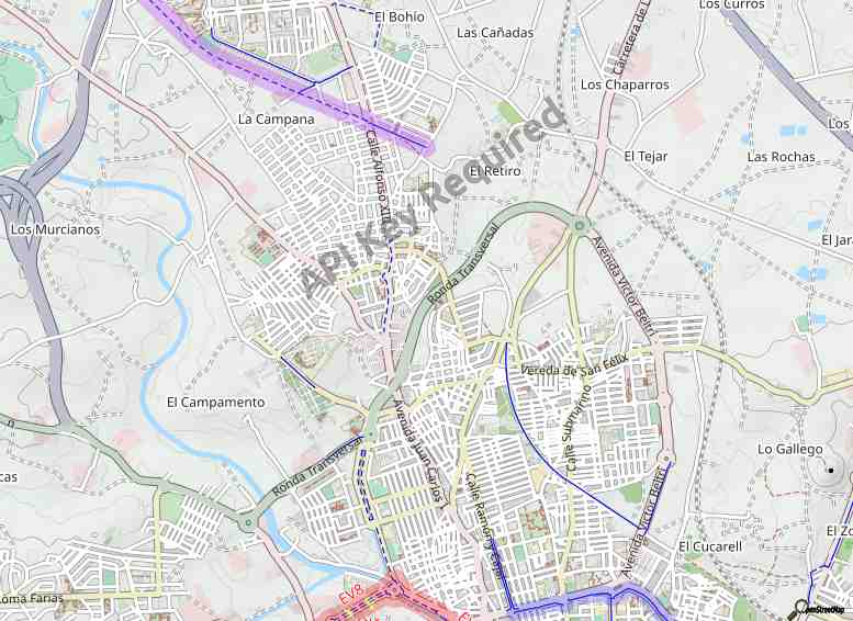 Mapa del código postal