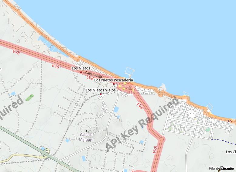 Mapa del código postal