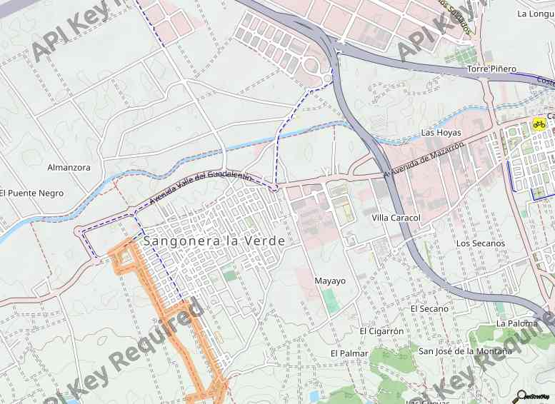 Mapa del código postal