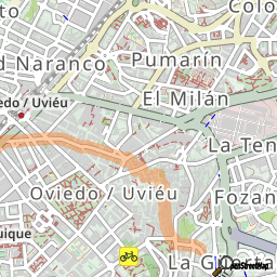 Mapa del código postal