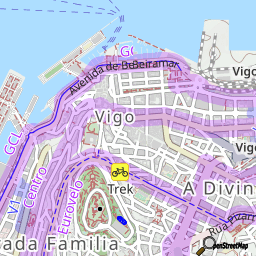Mapa del código postal