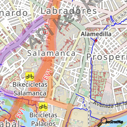 Mapa del código postal