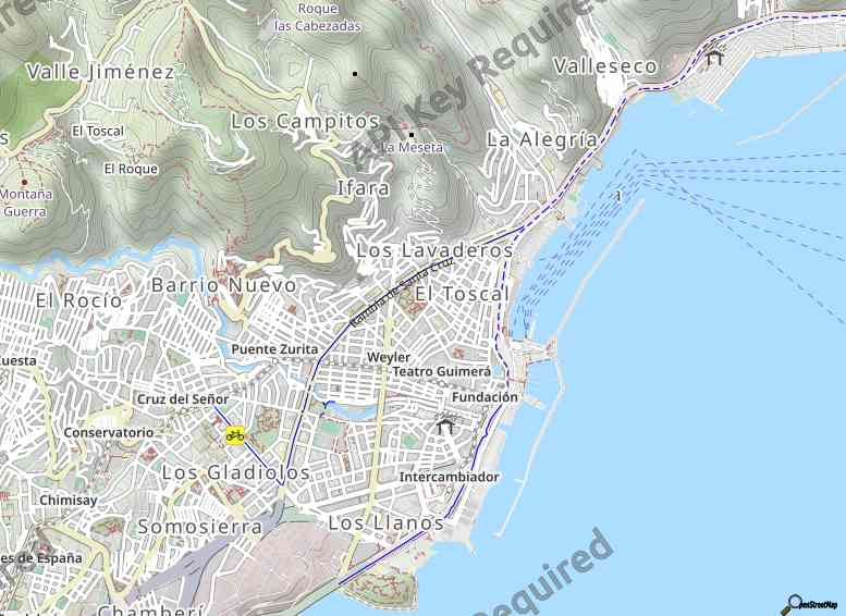 Mapa del código postal