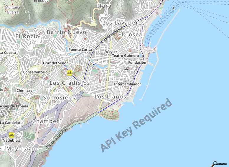 Mapa del código postal