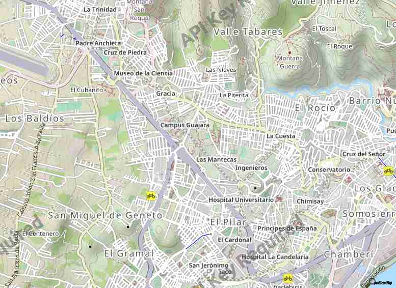 Mapa del código postal