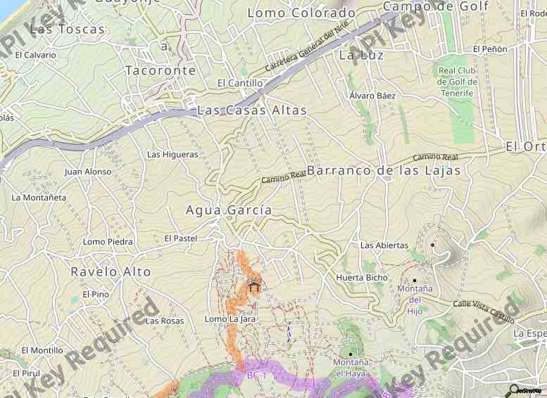 Mapa del código postal
