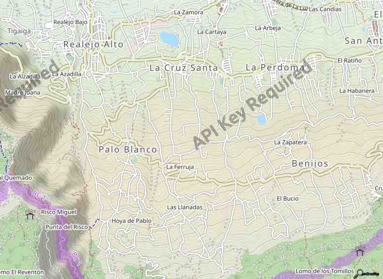 Mapa del código postal