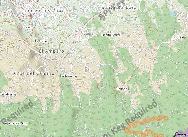 Mapa del código postal